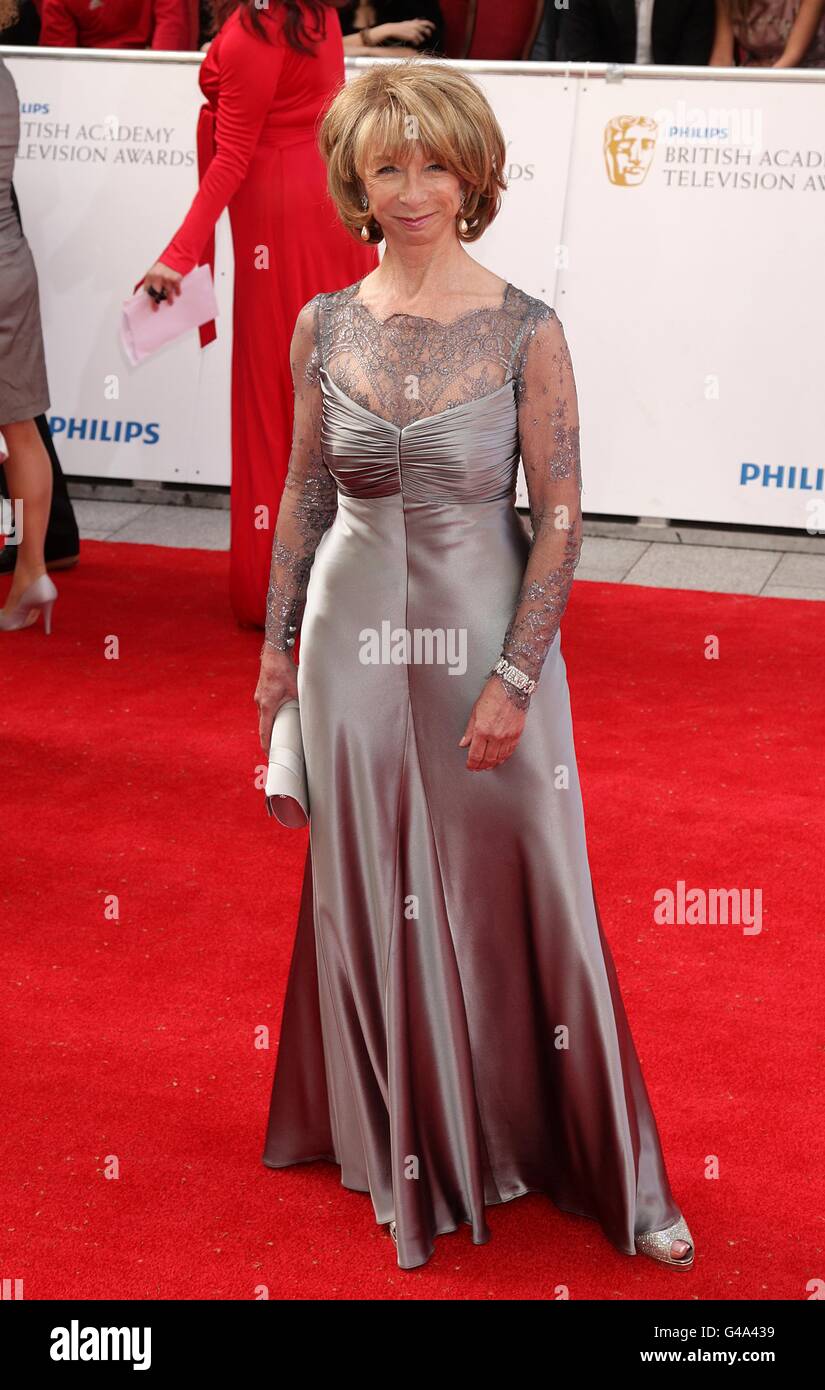 Helen Worth kommt zu den Philips British Academy Television Awards im Grosvenor House, 90 Park Lane, London. Stockfoto