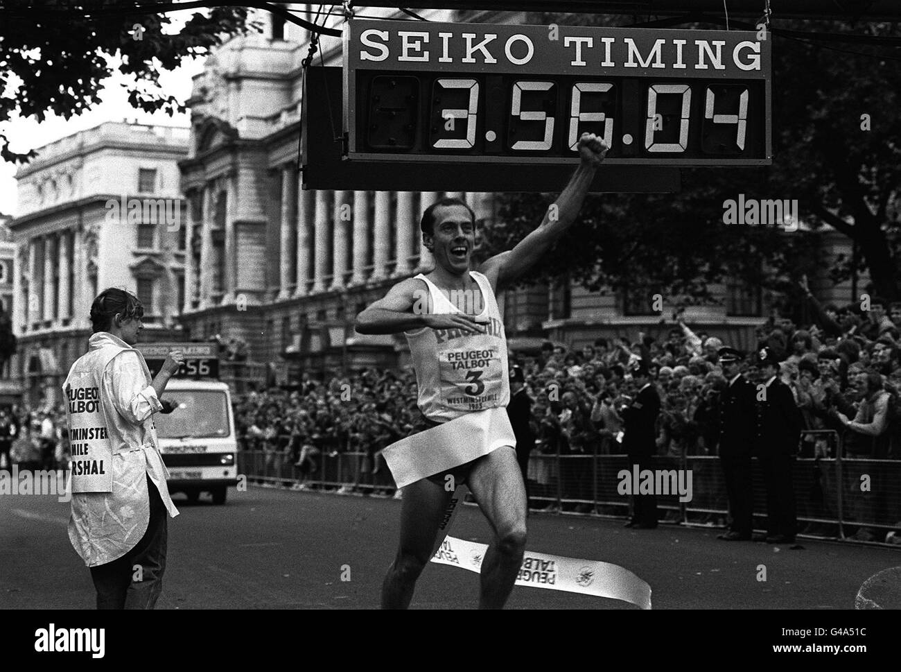 Steve Ovett Stockfoto