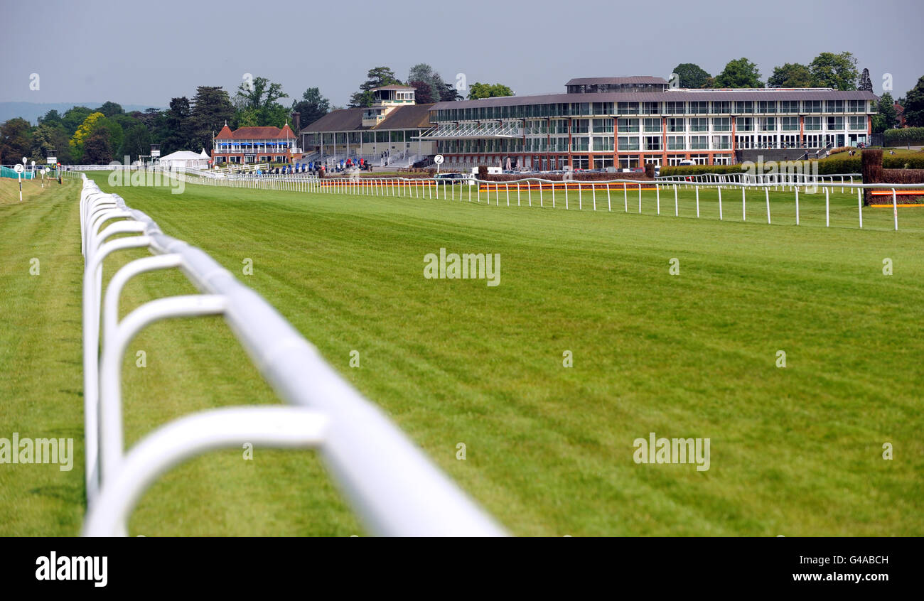 Pferderennen Sie - totesport.com Derby-Schnuppertag - Lingfield Park Stockfoto