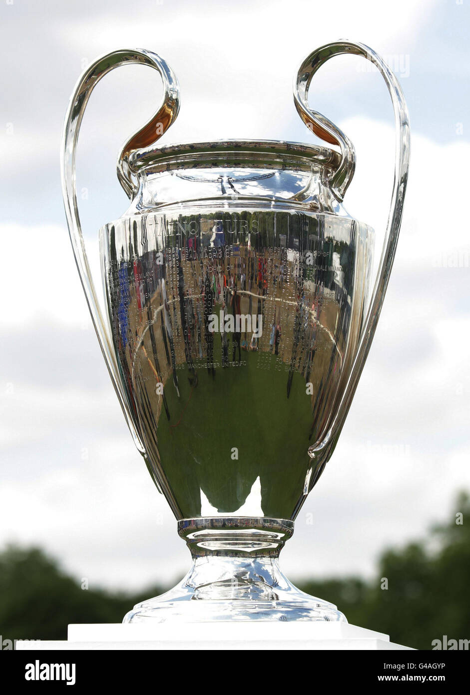 Fußball - UEFA Champions Festival Photocall - Hydepark Stockfoto