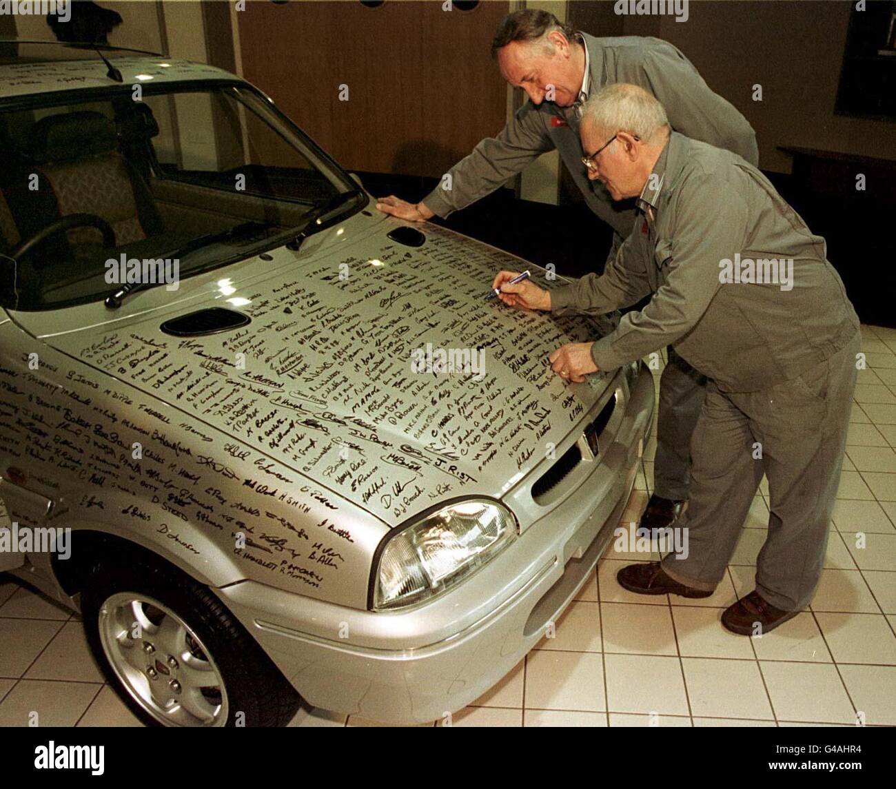 TRANSPORT letzte Metro 2 Stockfoto