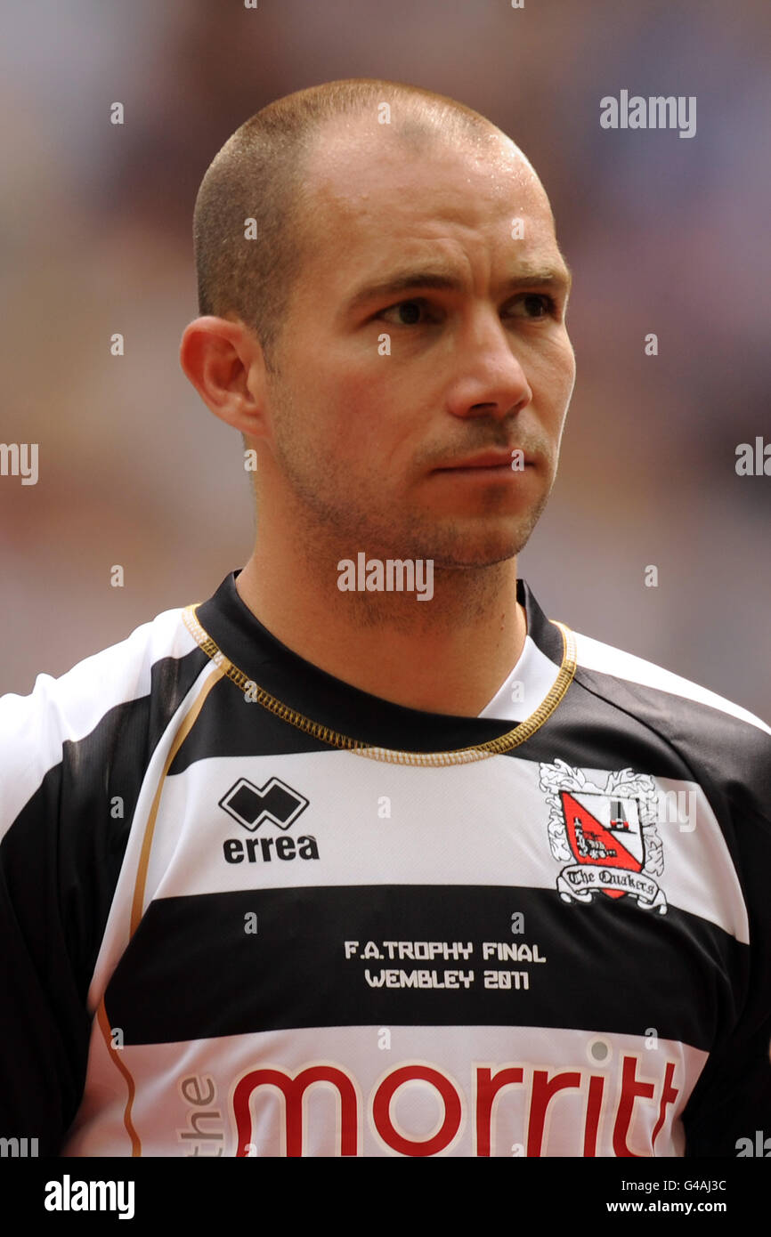 Fußball - die FA Carlsberg Trophy - Finale - Darlington V Mansfield Town - Wembley-Stadion Stockfoto