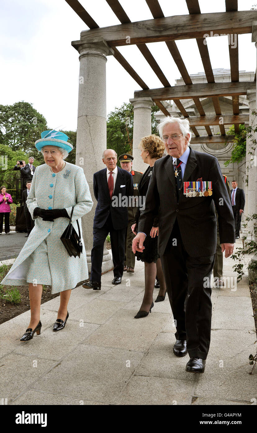 Royalty - Königin Elizabeth II Staatsbesuch in Irland Stockfoto
