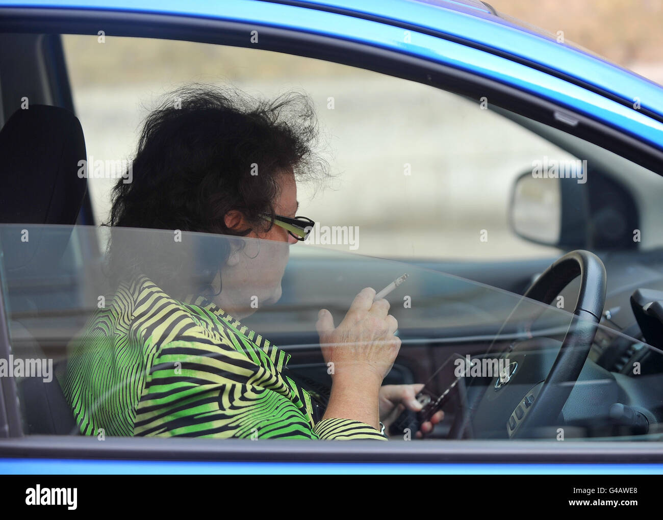 Lager fahren Stockfoto
