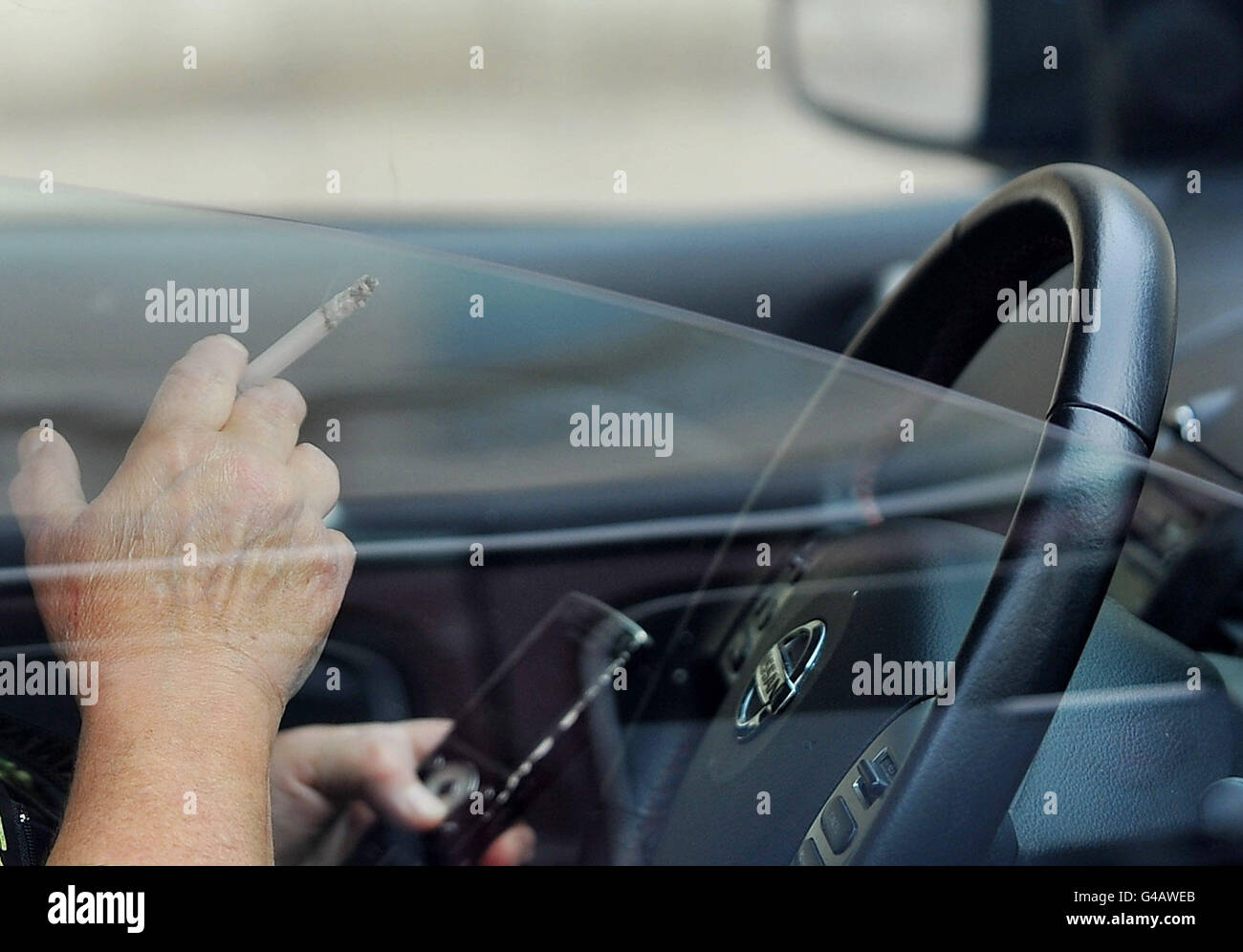 Lager fahren Stockfoto