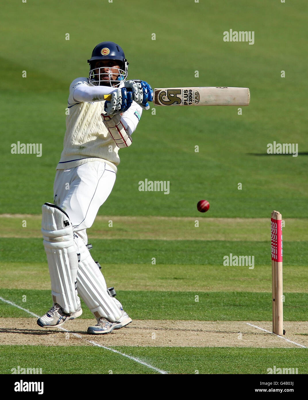 KricketStadium - Npower erste Test - Tag eins - England V Sri Lanka - SWALEC Stockfoto