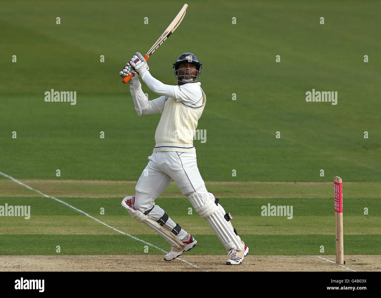 KricketStadium - Npower erste Test - Tag eins - England V Sri Lanka - SWALEC Stockfoto