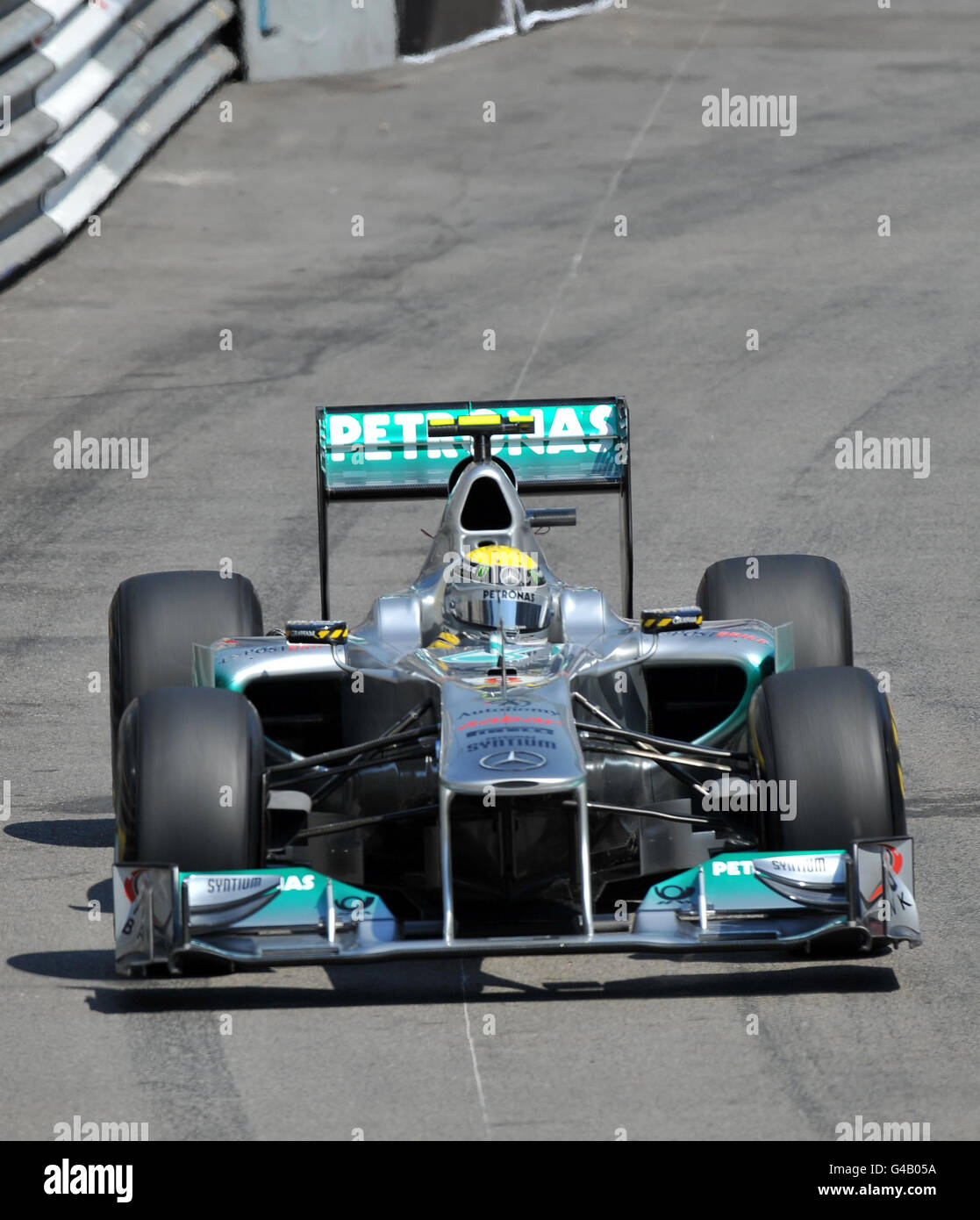 Motorsport - Formel-1-Weltmeisterschaft - Großer Preis Von Monaco - Trainingstag - Monaco. Mercedes GP Petronas' Nico Rosberg Stockfoto