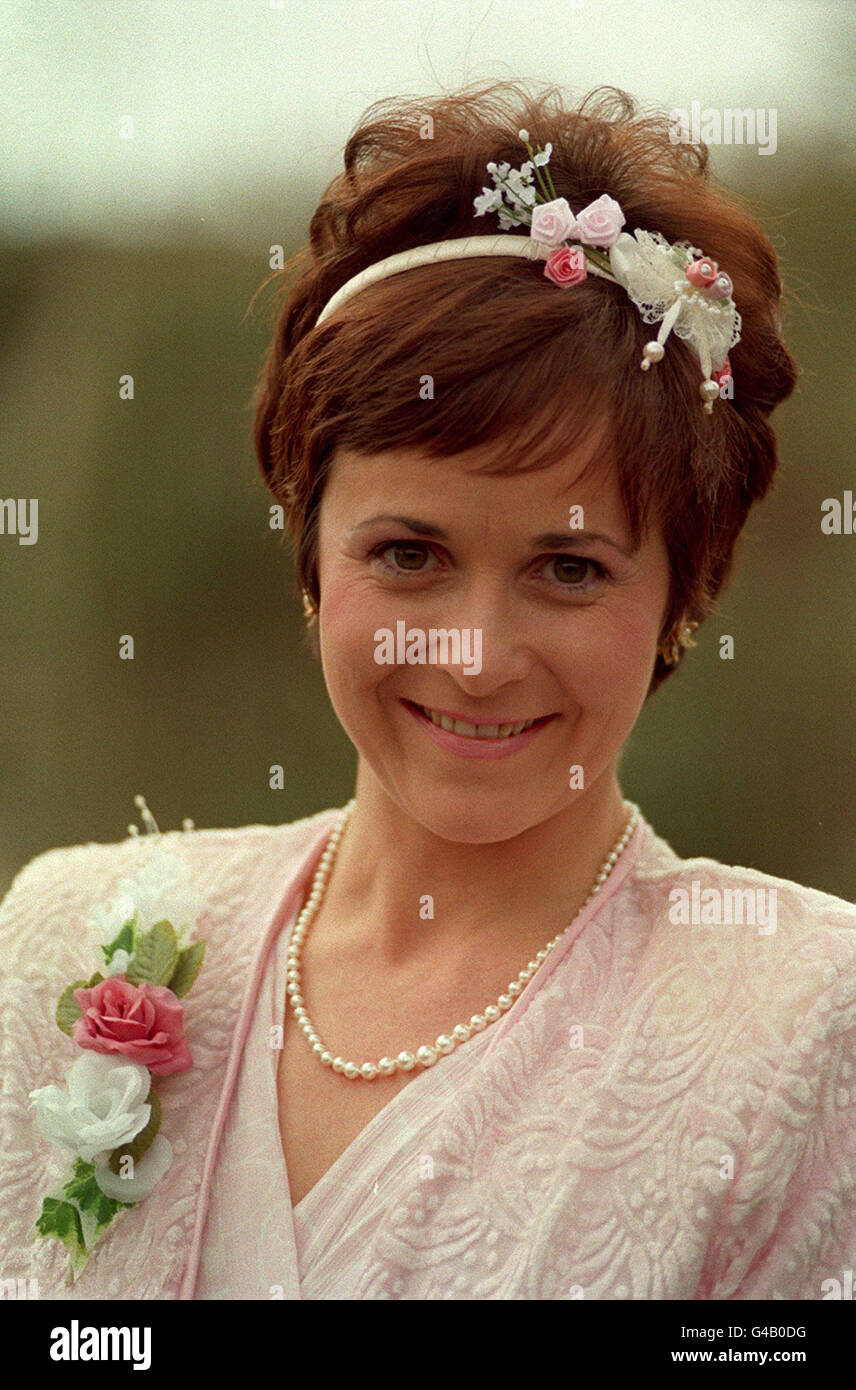 PANEWS FOTO 16.03.98 SCHAUSPIELERIN AMANDA ROOT BEI EINEM FOTOTERMIN