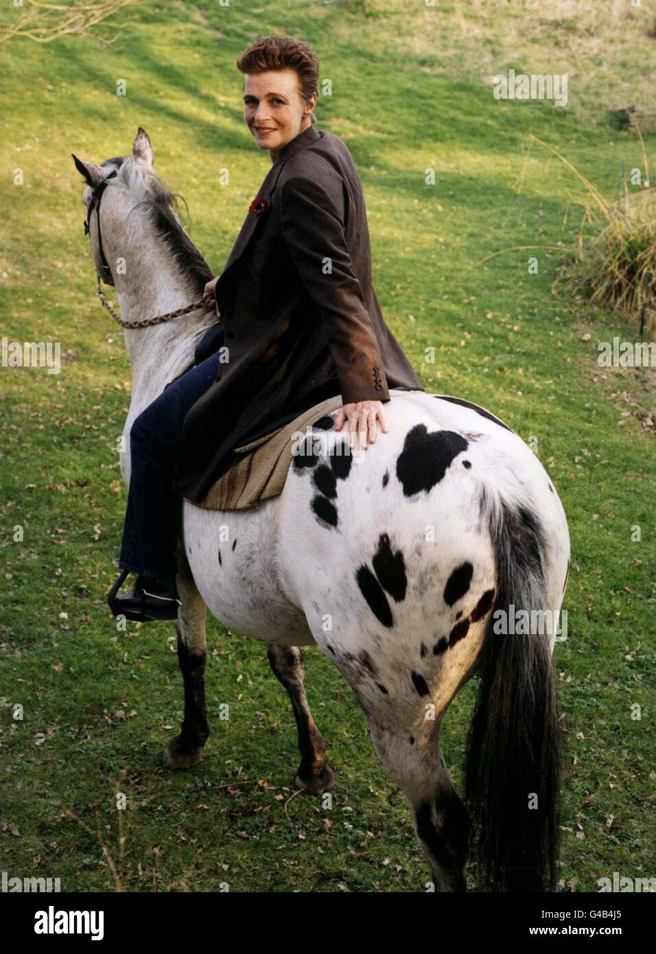 Eines von einer Reihe von Bildern von Linda McCartney, veröffentlicht heute Abend (Dienstag), das letzte jemals von Ex-Beatle Sir Paul's Frau gemacht. Die Bilder wurden von der Tochter Mary von McCartneys in ihrem Peasmarsh, East Sussex Haus ein paar Tage vor Linda, 56, machte ihre letzte Reise nach Amerika. COPYRIGHT MARY MCCARTNEY. Siehe PA Story DEATH Linda. Stockfoto