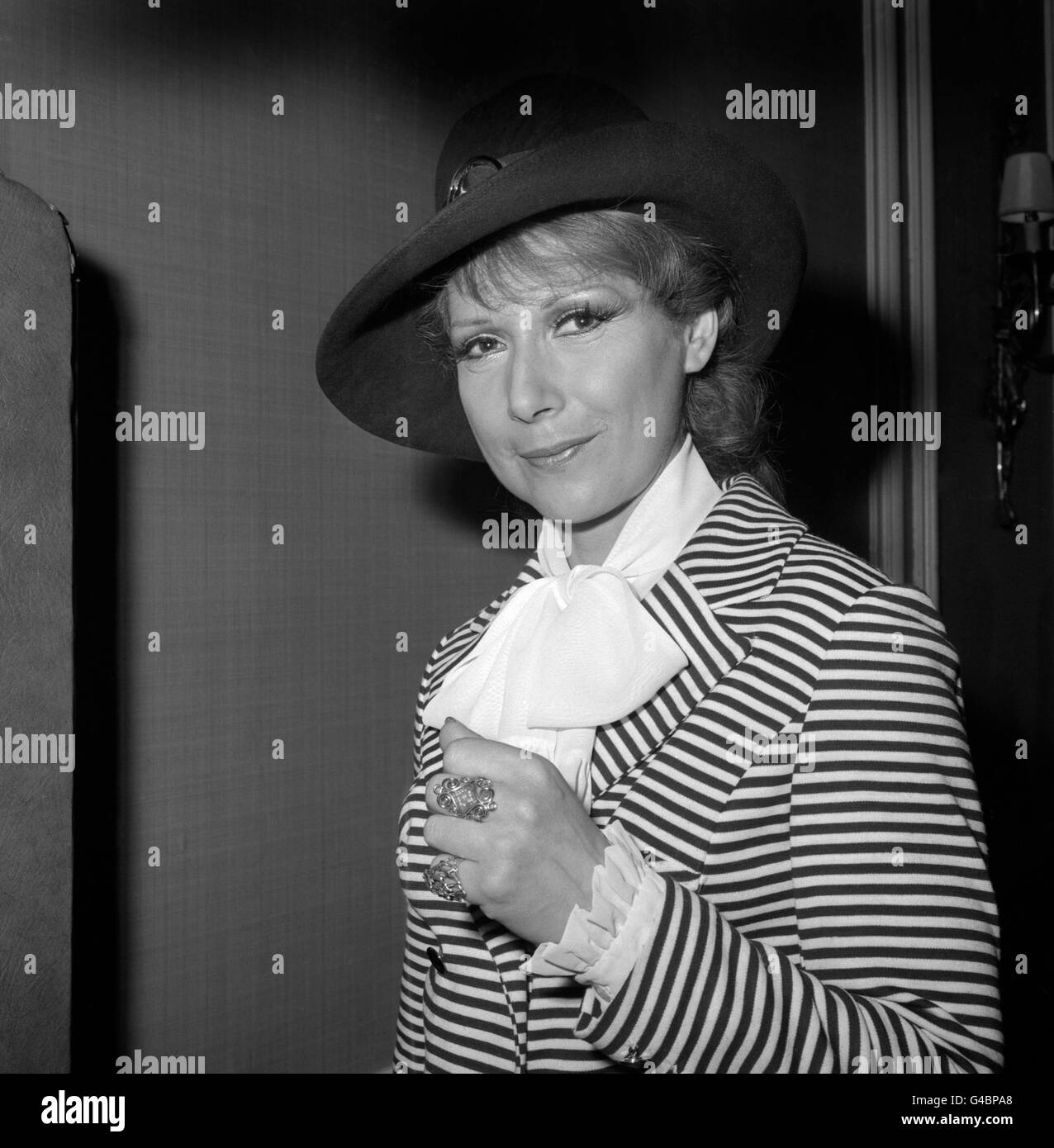 Fernsehen - Miriam Karlin - London. Die britische Schauspielerin Miriam Karlin. Stockfoto