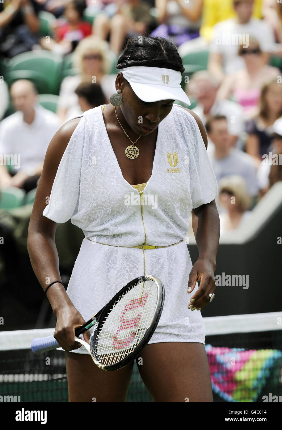 Tennis - Wimbledon Championships 2011 - Tag eins - der All England Lawn-Tennis and Croquet Club Stockfoto