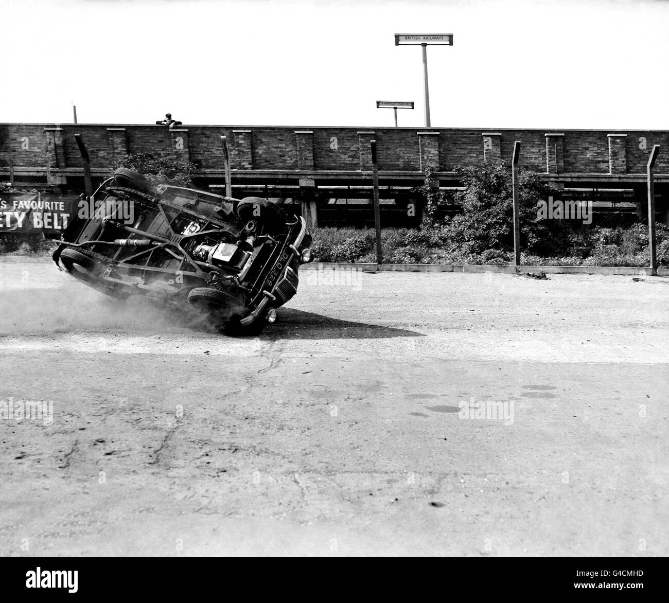 Motorsport - Sicherheitsprüfung - Harringay Stadion Stockfoto