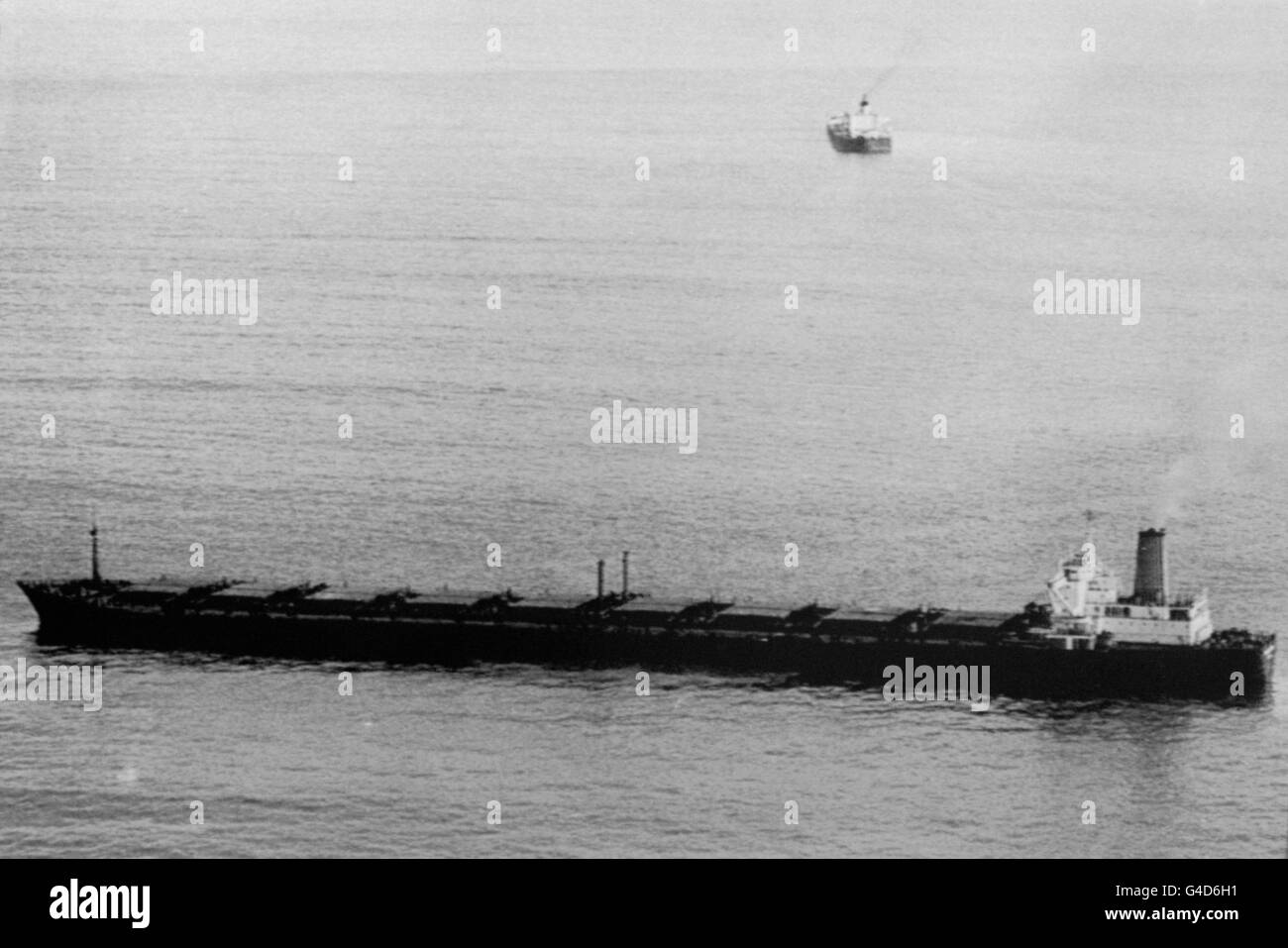 Rescue - Kowloon Brücke Untergang - Küste aus West Cork, Irland Stockfoto