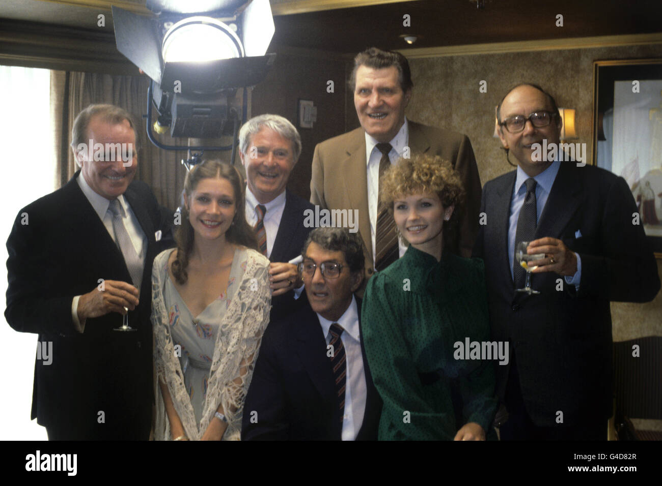 Unterhaltung - Dean Martin 66. Geburtstag Vielzahl Club Lunch - London Stockfoto