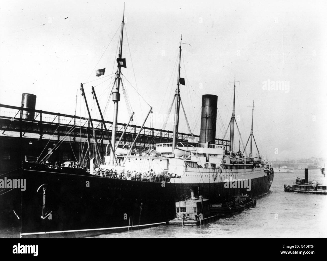 Katastrophen und Unfälle - Titanic-Untergang Stockfoto