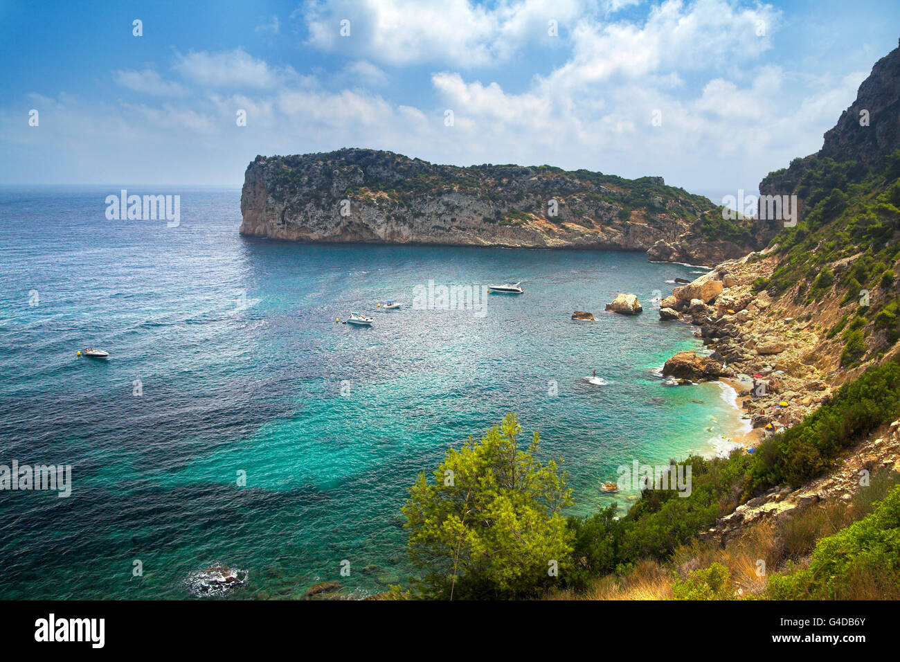 Kap Cabo De La Nao, Costa Blanca, Spanien Stockfoto