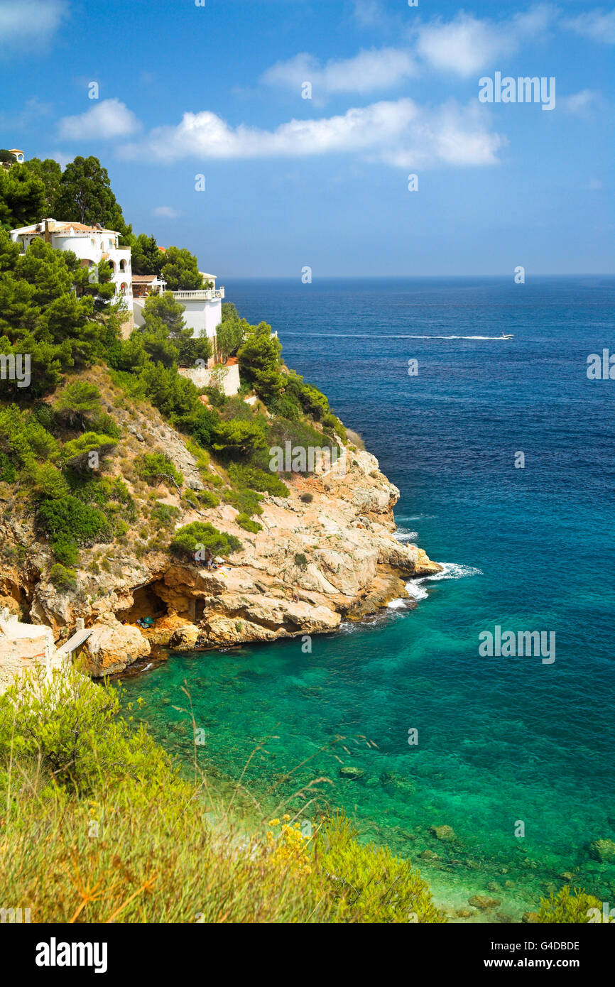 Kap Cabo De La Nao, Costa Blanca, Spanien Stockfoto