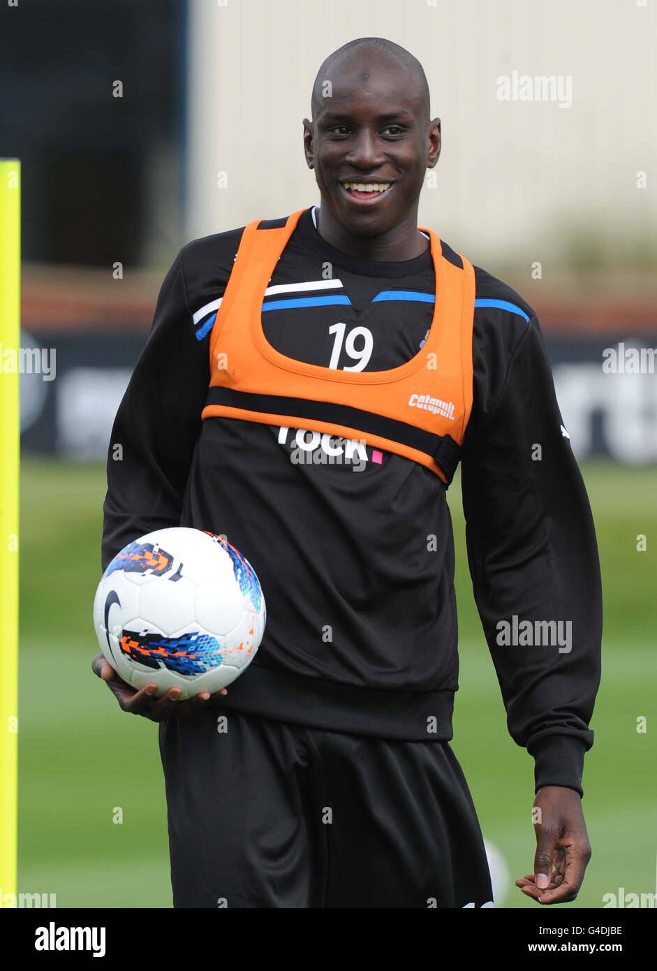 Fußball - Newcastle United Trainingseinheit - Longbenton-Trainingsgelände Stockfoto