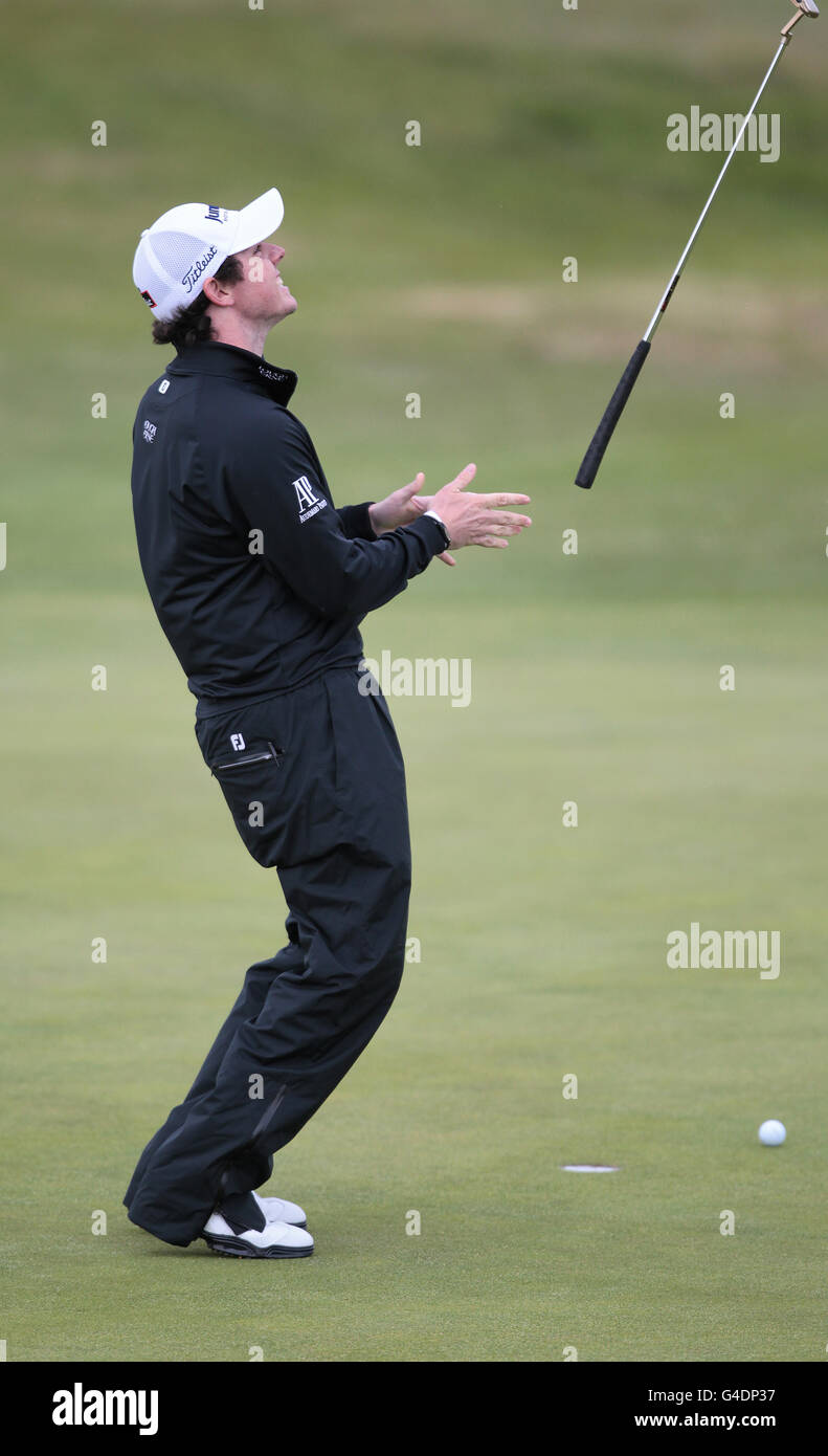 Golf - Open Championship 2011 - Vorschau Tag drei - Royal-St. Georges Stockfoto