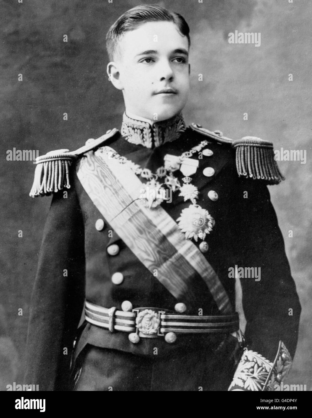 König - König Manuel II. von Portugal Stockfoto