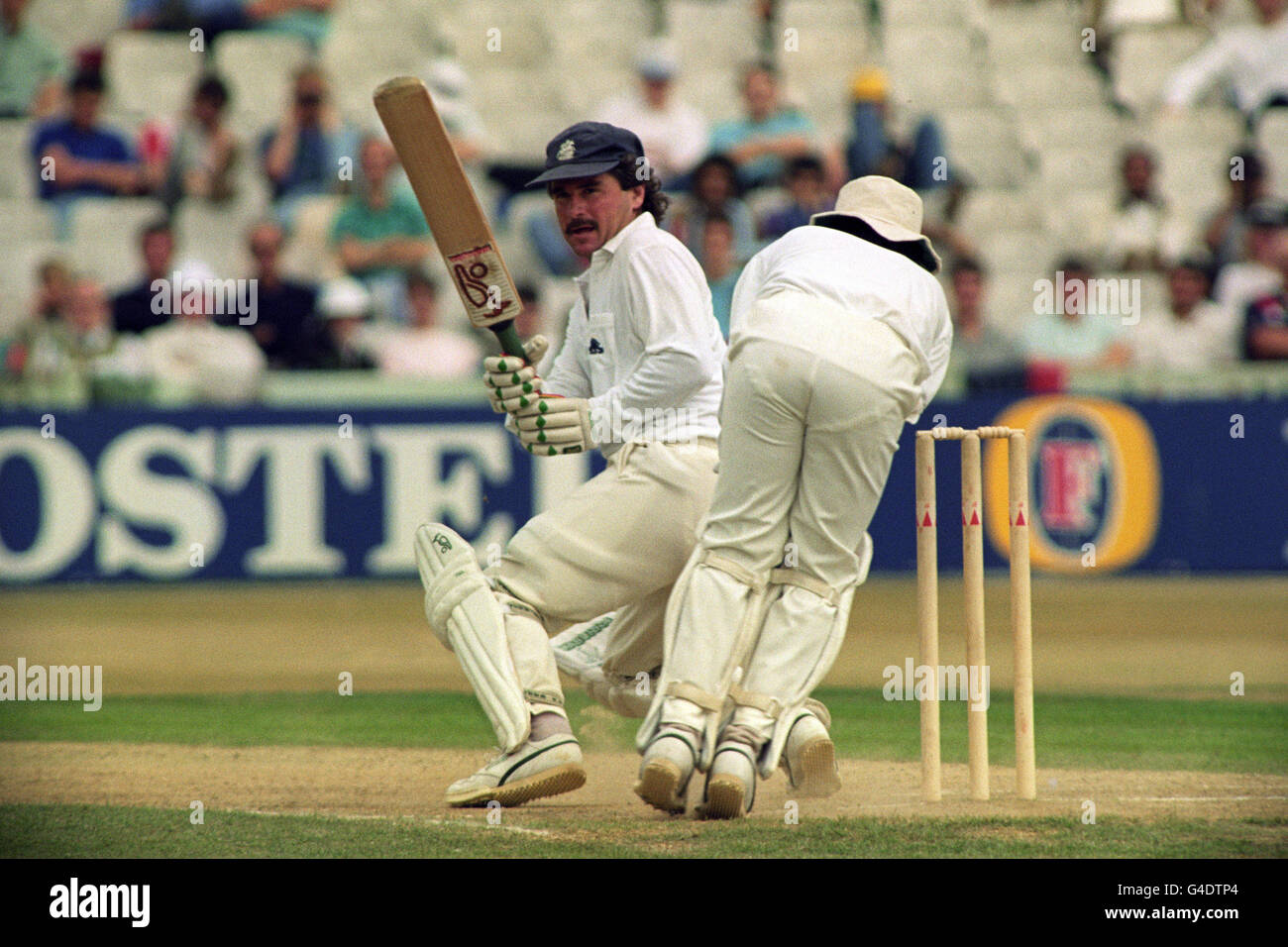 Kricket - Test-Serie - zweiter Test - England V Indien - Old Trafford, Manchester Stockfoto