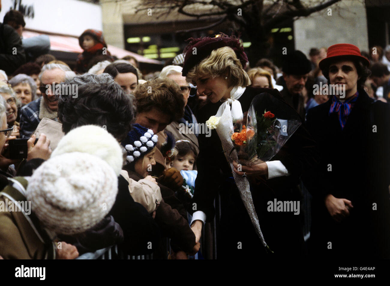 Royalty - Prinzessin von Wales - St Austell, Cornwall Stockfoto