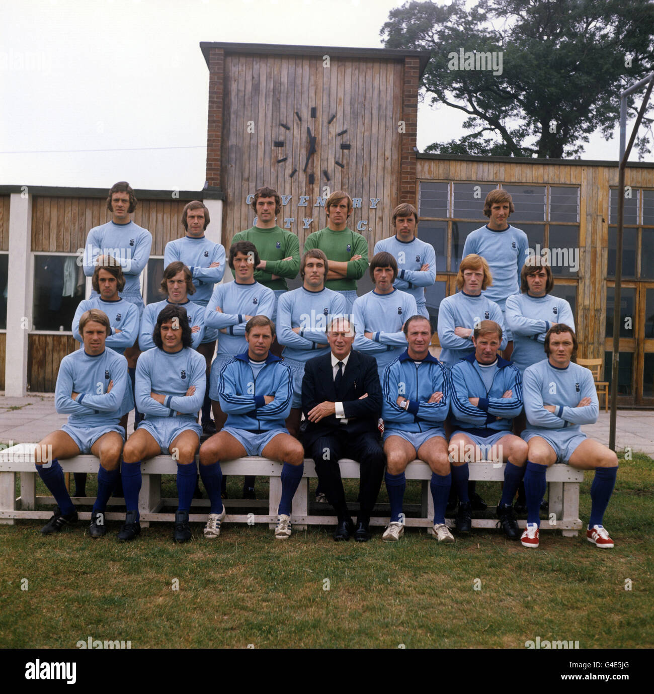 Fußball - Coventry City Photocall - Saison 1972 / 73 - Highfield Road Stockfoto