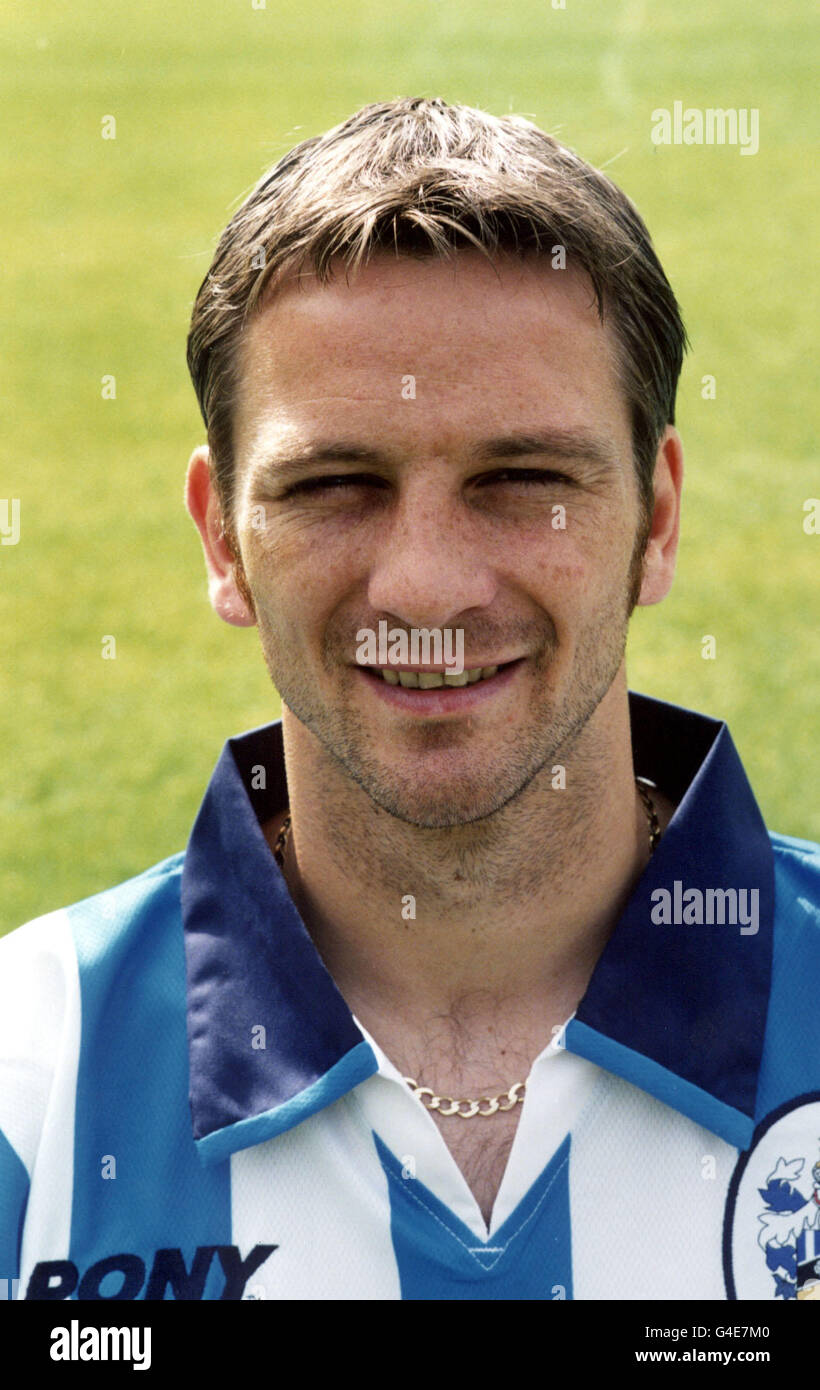 HUDDERSFIELD TOWN FC. TOM COWAN VOM HUDDERSFIELD TOWN FOOTBALL CLUB. Stockfoto