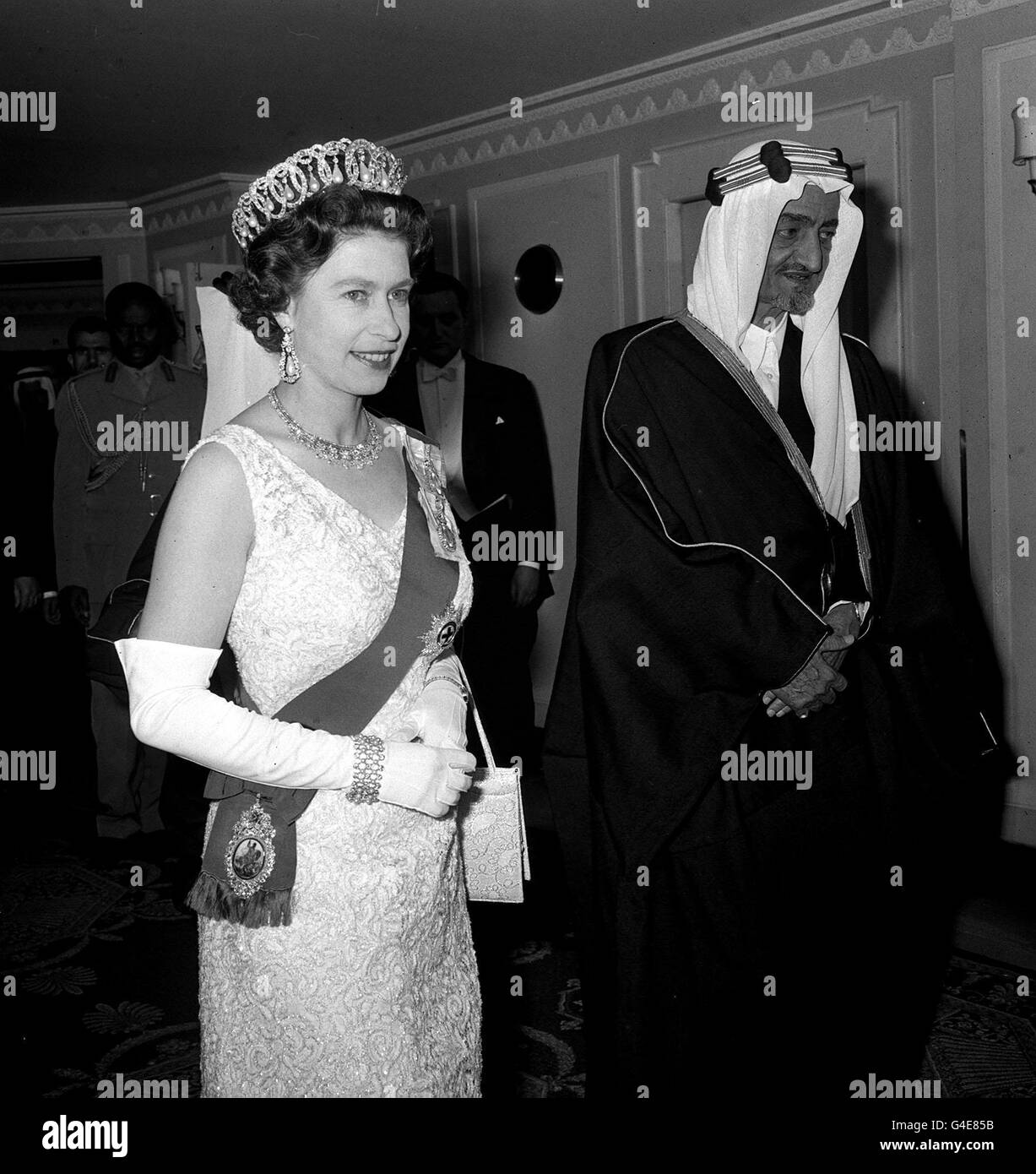 Politik - König Faisal von Saudi Arabien Staatsbesuch - London Stockfoto