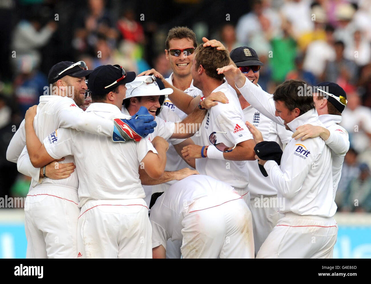 Cricket - Npower erste Test - Tag 5 - England V Indien - Lord Stockfoto