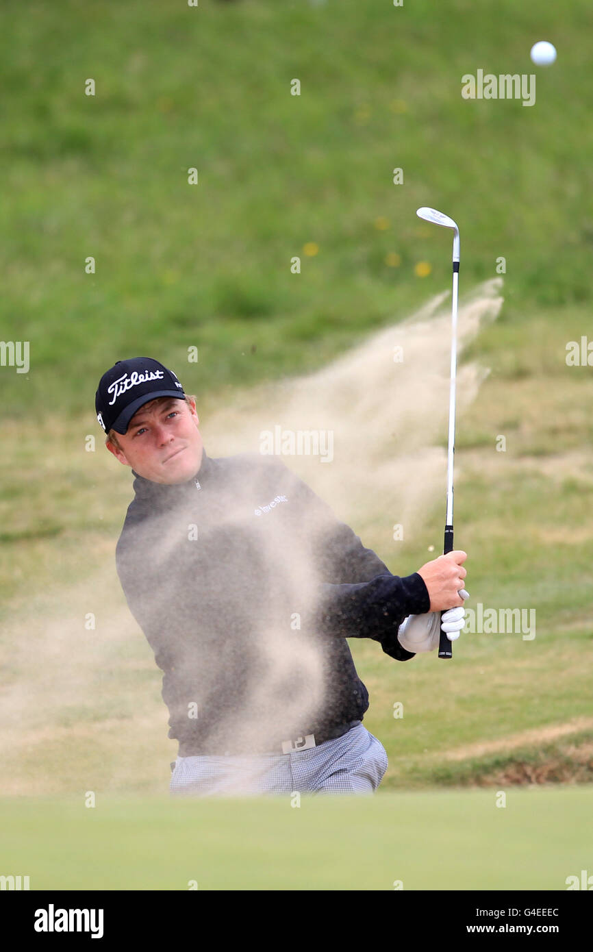 Golf - Open Championship 2011 - Vorschau Tag zwei - Royal-St. Georges Stockfoto