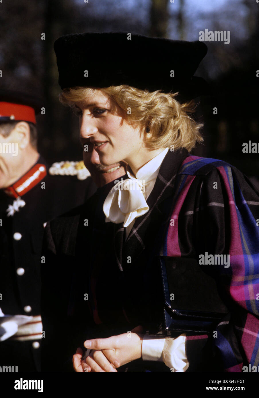 Die Prinzessin von Wales bei einem Besuch in Shrewsbury. Stockfoto