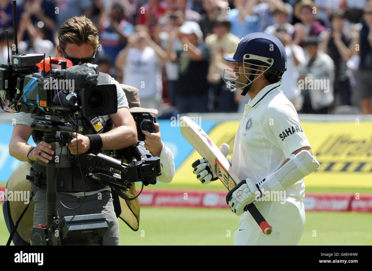 Cricket - Npower erste Test - Tag 5 - England V Indien - Lord Stockfoto