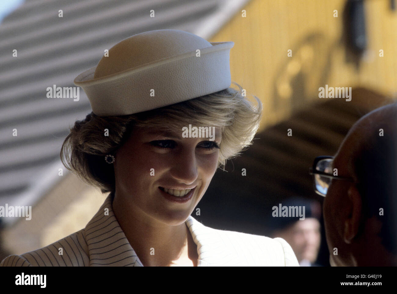 Die Prinzessin von Wales auf der Isle of Wight eröffnet den Adelaide Club und Adelaide Court, ein Tages- und Wohnzentrum für ältere Menschen. Stockfoto