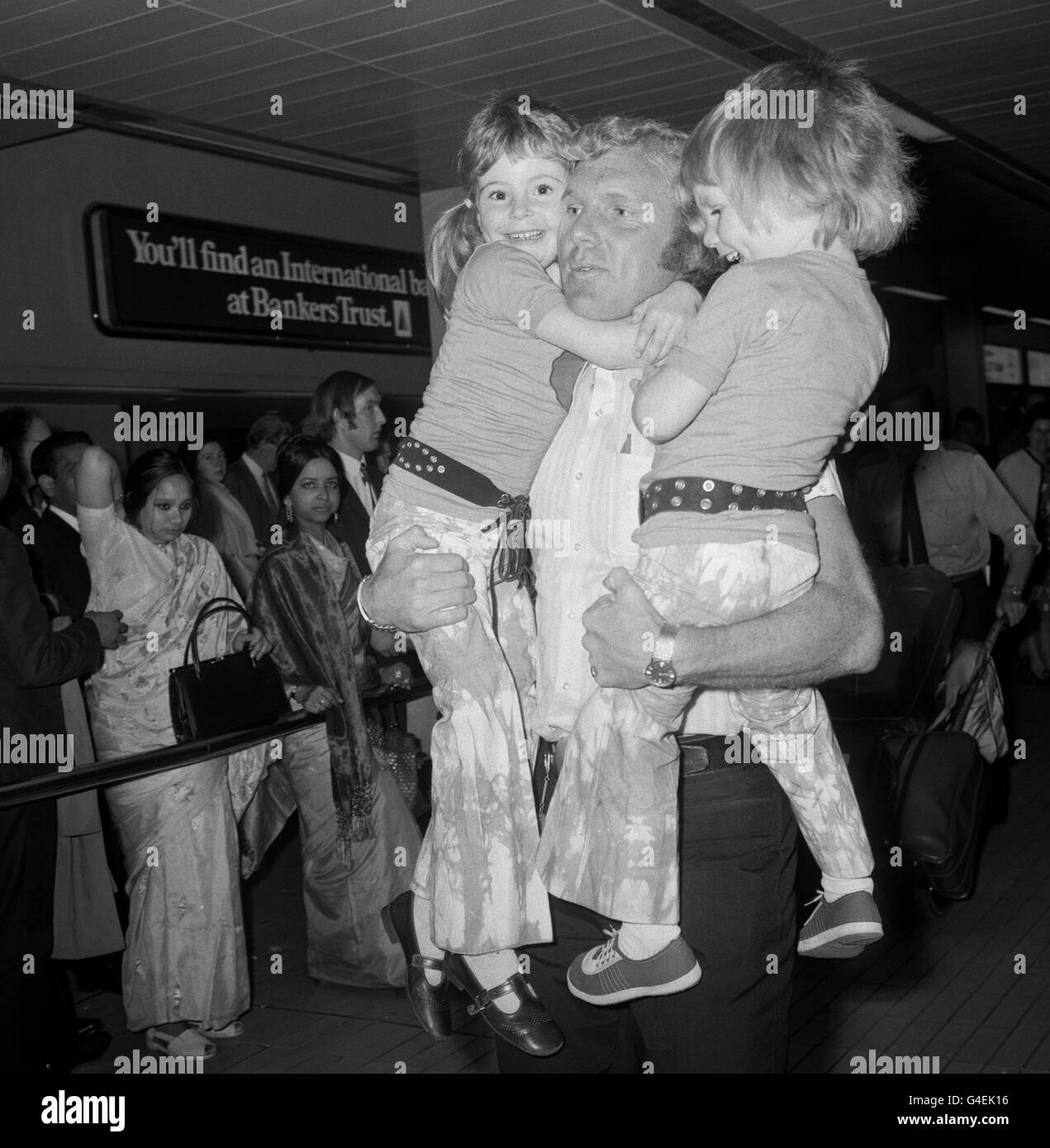 Fußball - Bobby Moore - Heathrow Flughafen Stockfoto