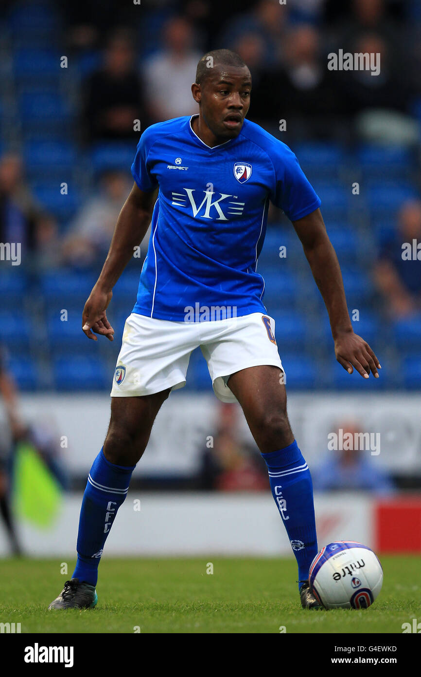 Fußball - vor der Saison freundlich - Chesterfield gegen Coventry City - B2net Stadium. Simon Ford, Chesterfield Stockfoto