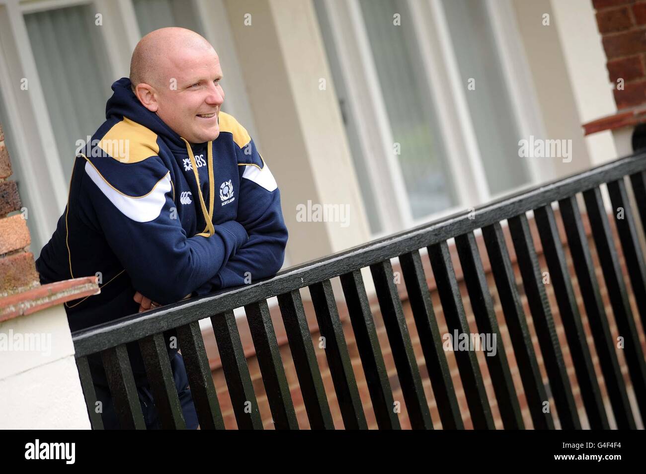 Rugby-Union - EMC-Test-Match - Schottland V Italien - Schottland Team Ankündigung - St Andrews Stockfoto