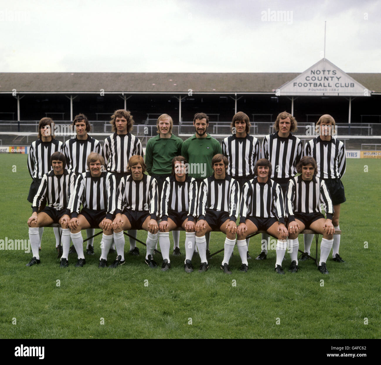 Fußball - Notts County Football Club - Fototermin - Meadow Lane Stockfoto