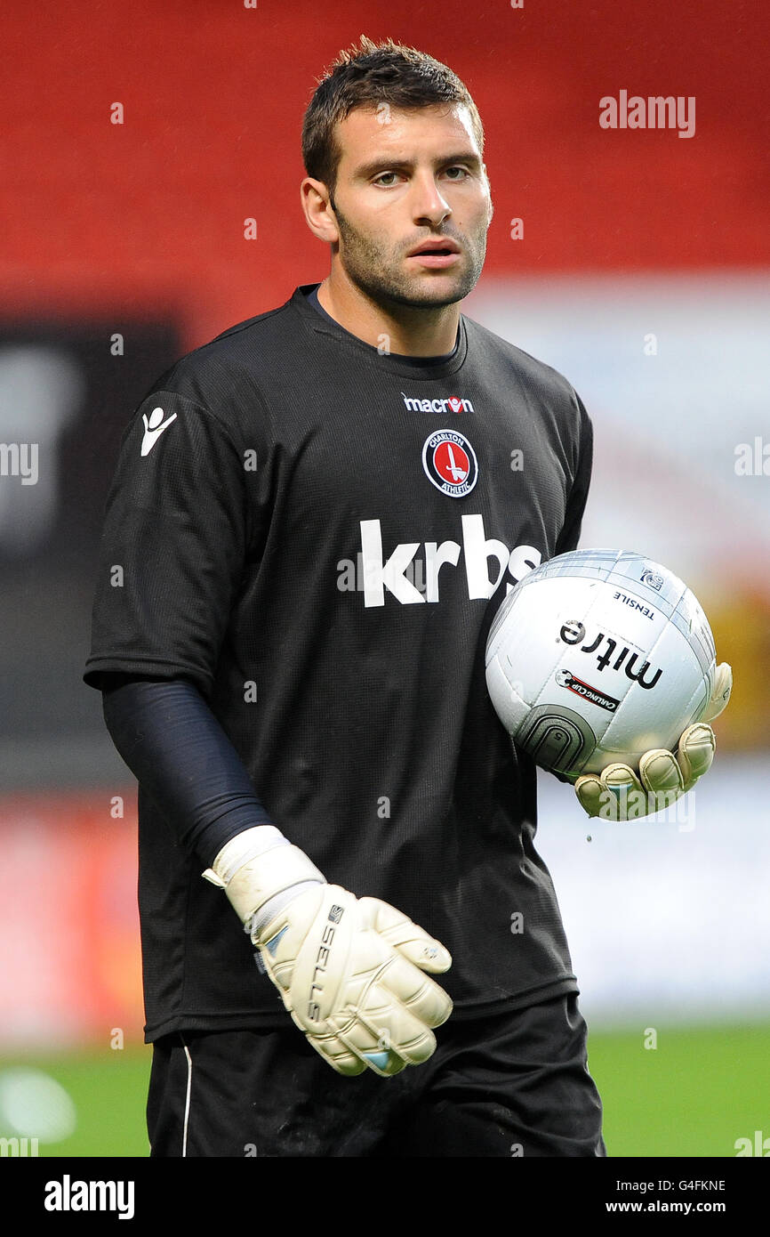 Fußball - Carling Cup - erste Runde - Charlton Athletic gegen Reading - The Valley. John Sullivan, Charlton Athletic Stockfoto