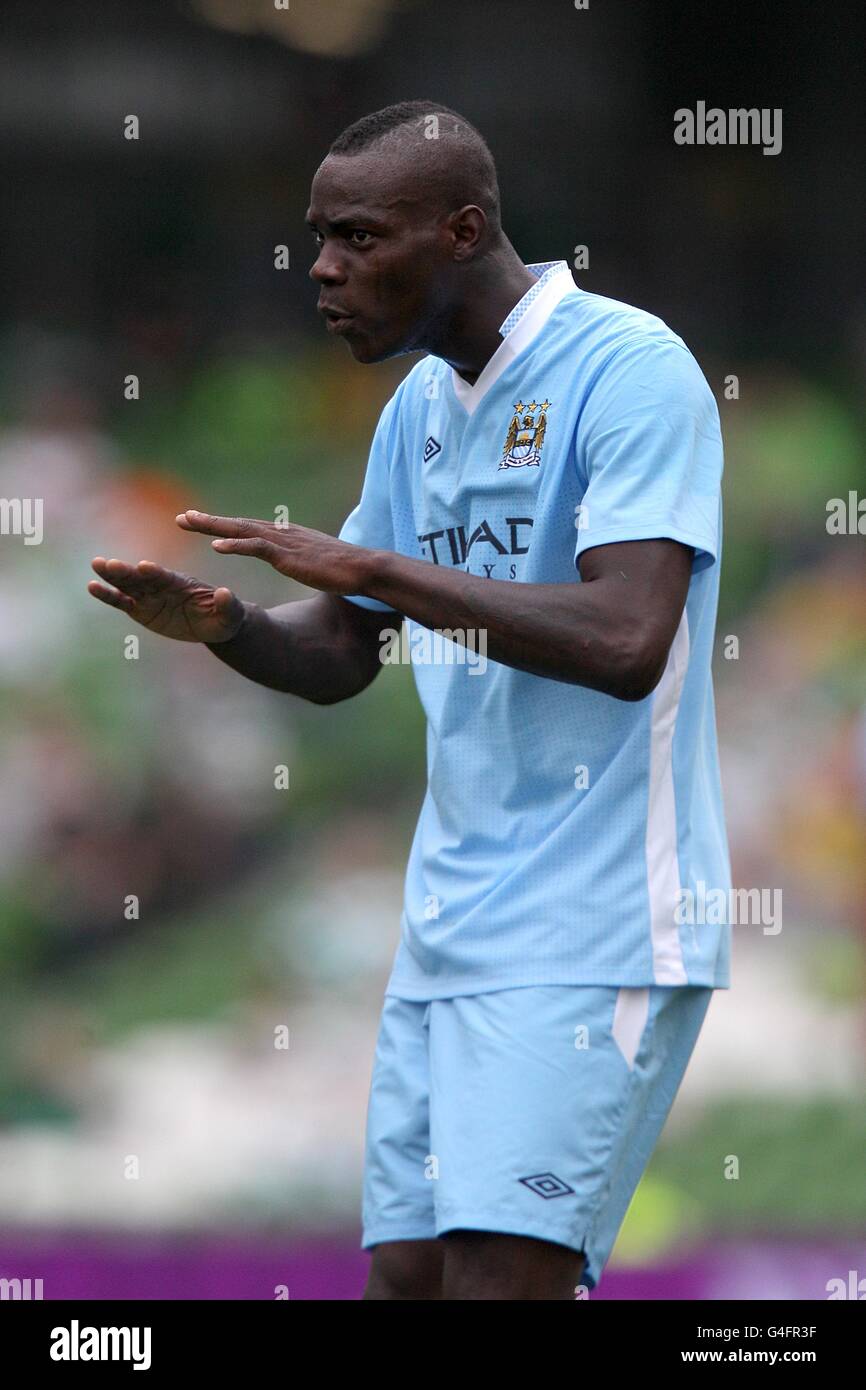 Fußball - Pre Season freundlich - Dublin-Super-Cup - Inter Mailand V Manchester City - Aviva Stadium Stockfoto