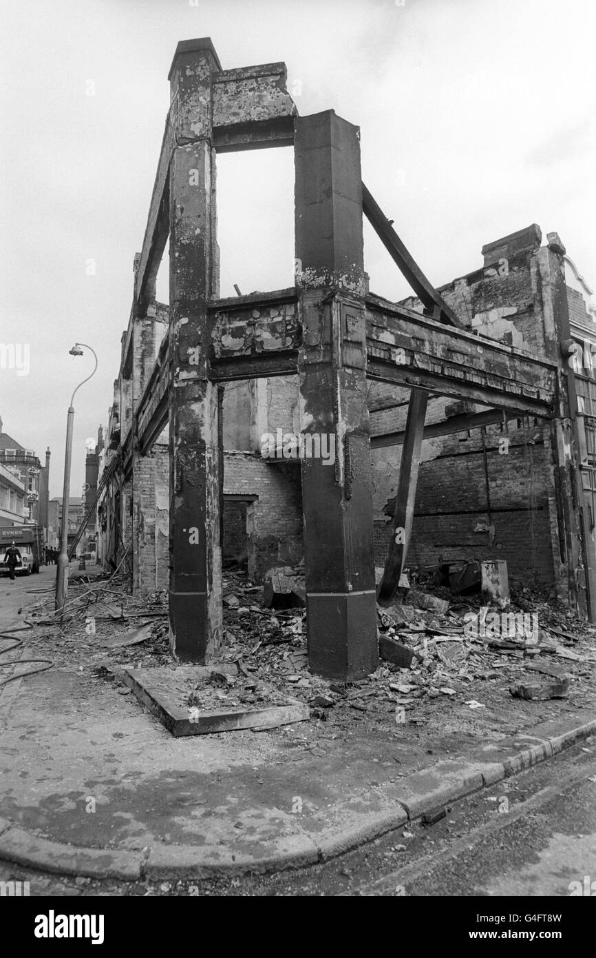 Randale - Brixton Riots - London Stockfoto