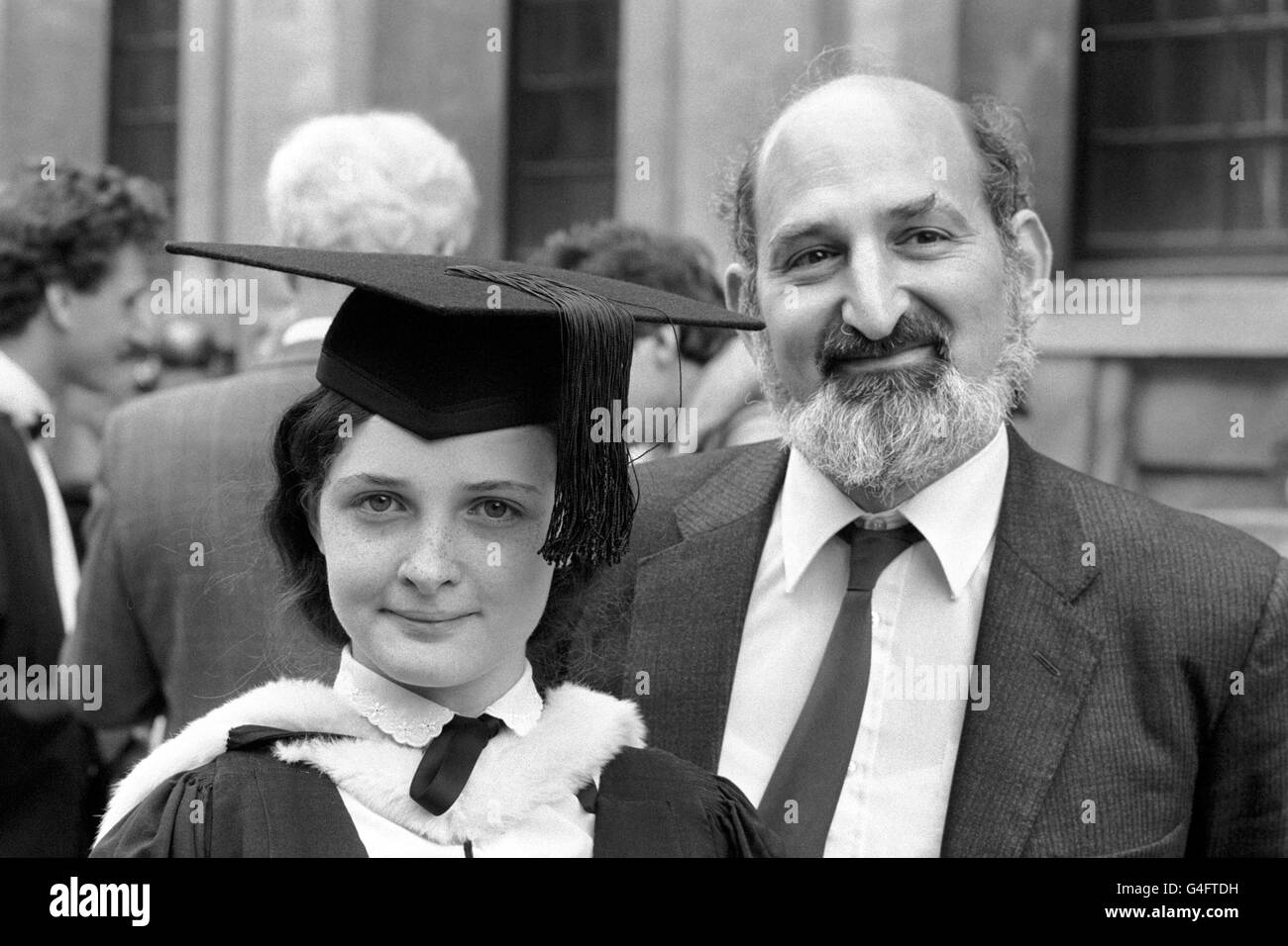 Bildung - Ruth Lawrence - Oxford Honours - 1986 Stockfoto