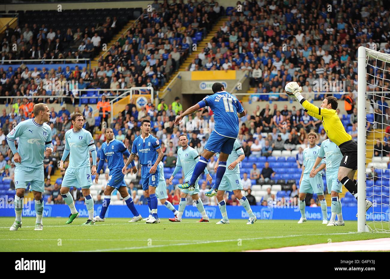 Fußball - Npower Football League Championship - Birmingham City V Coventry City - St. Andrew Stockfoto