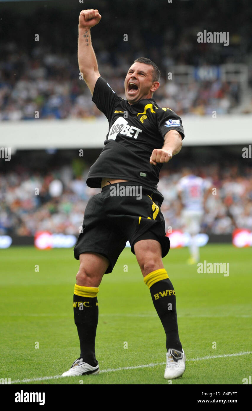 Fußball - Barclays Premier League - Queens Park Rangers V Bolton Wanderers - Loftus Road Stockfoto