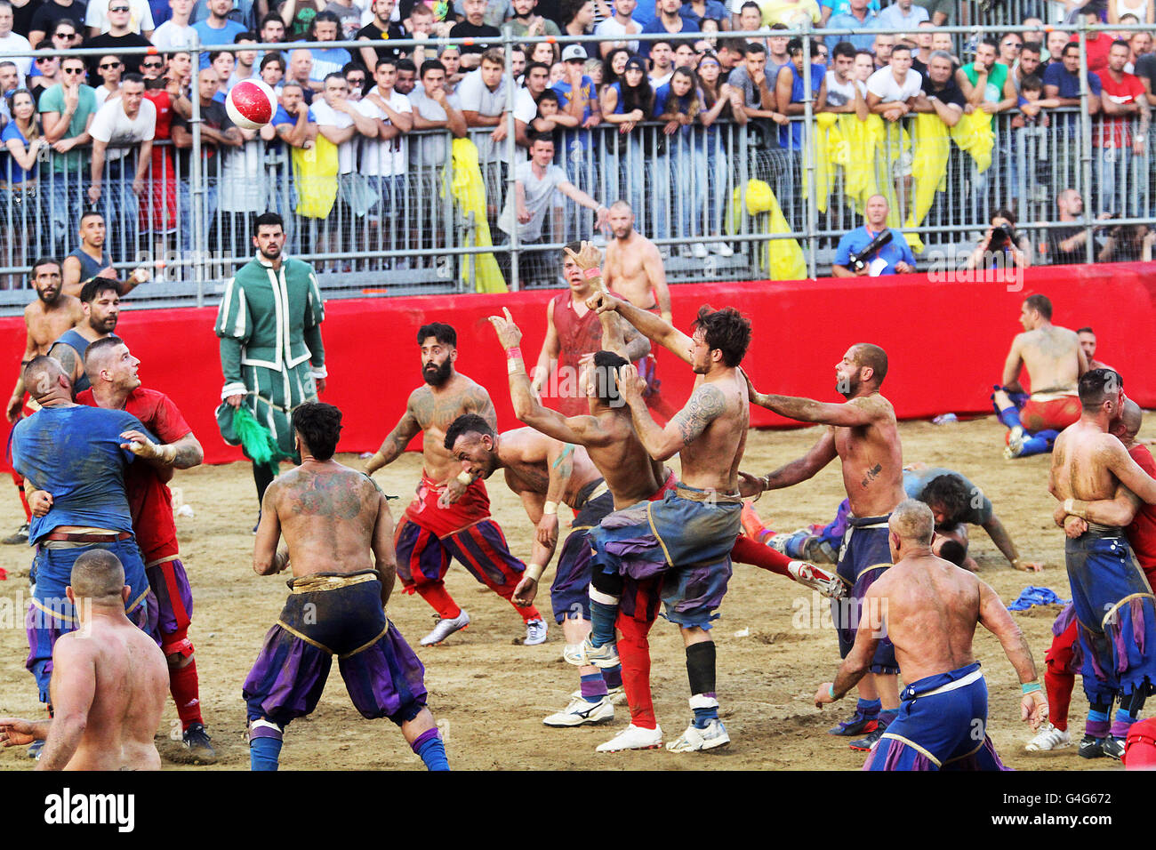 Calcio storico fiorentino Fotos und Bildmaterial in hoher Auflösung