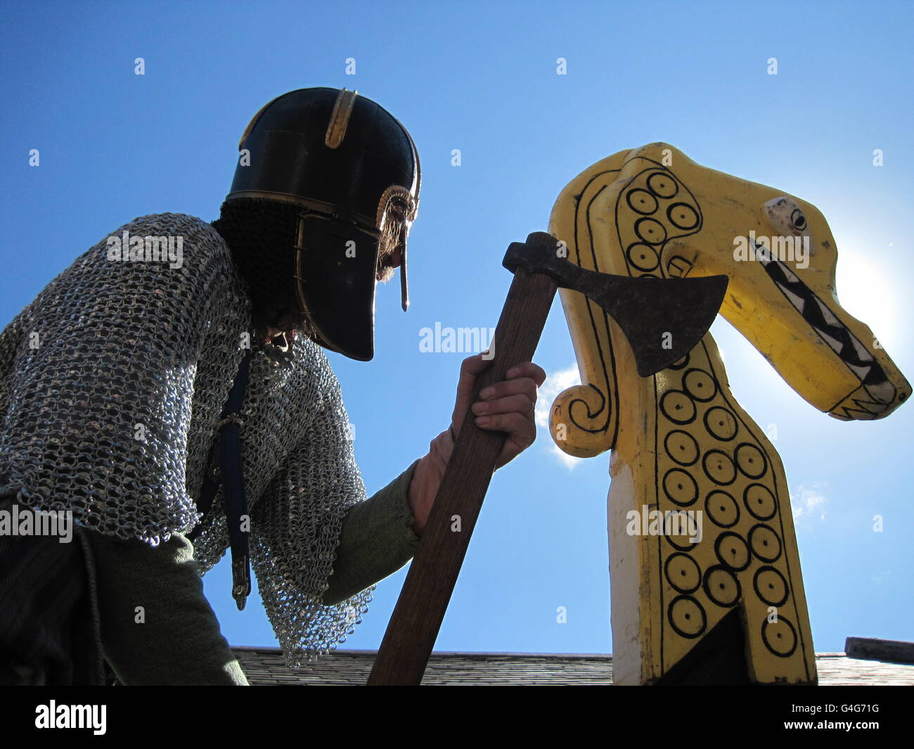 Wikingerhäuptling -Fotos und -Bildmaterial in hoher Auflösung – Alamy