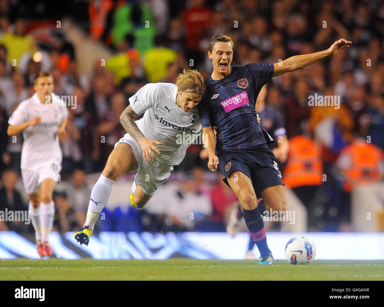 Fußball - UEFA Europa League - Play-Offs - Rückspiel - Tottenham Hotspur V Heart of Midlothian - White Hart Lane Stockfoto