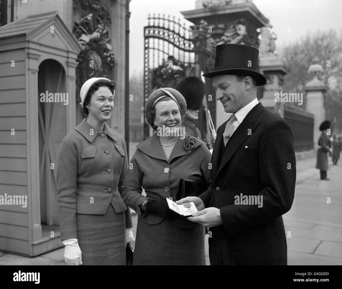 Investitur und Auszeichnungen - Peter Twiss - Buckingham Palace, London Stockfoto