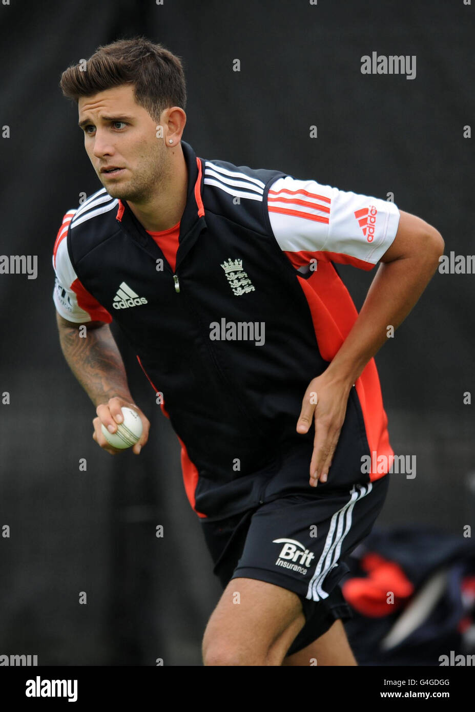 Cricket - Natwest Serie - erste One Day International - England V Indien - England Netze Session - Chester-Le-Street Stockfoto